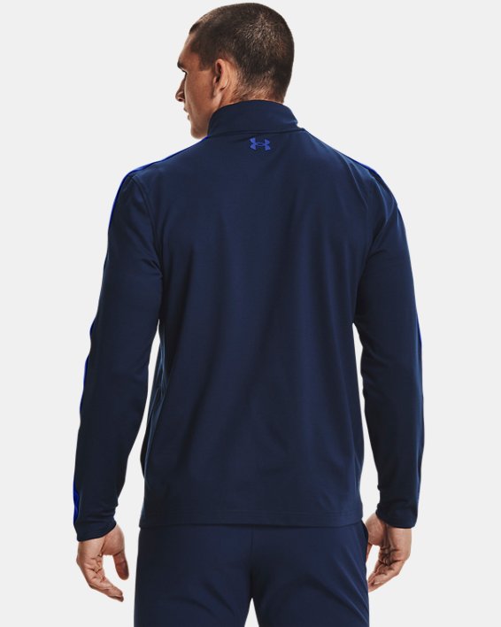 Men's UA Storm Midlayer Full-Zip Golf Jacket, Navy, pdpMainDesktop image number 1